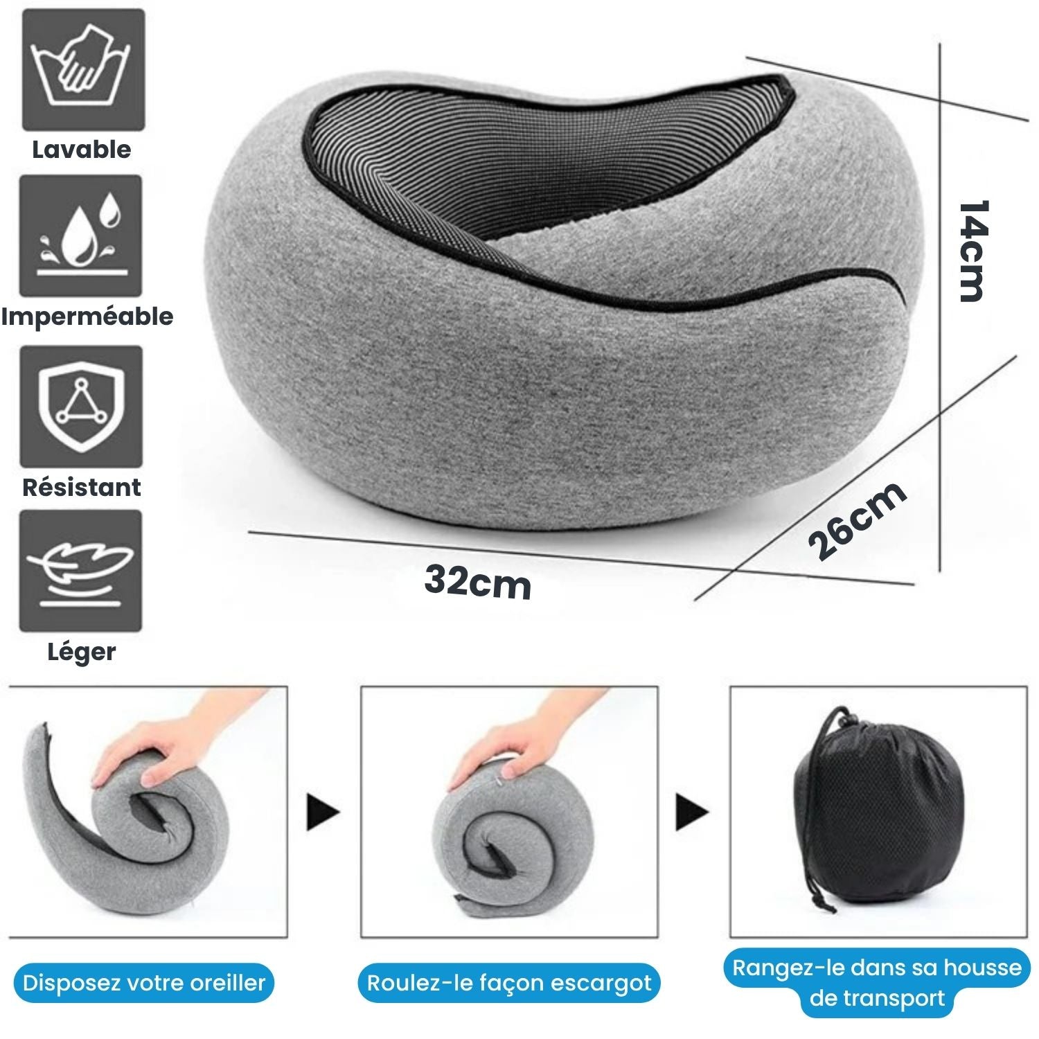 Cocoon™ - Coussin de voyage